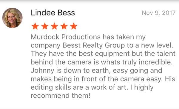 Another 5 star Google review!