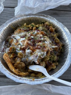 Samosa chaat