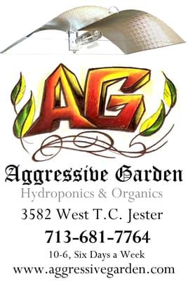 Aggressive Garden Business Card