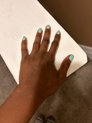 Gel manicure