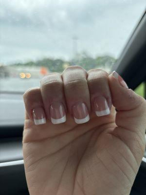 French tip/gel-x