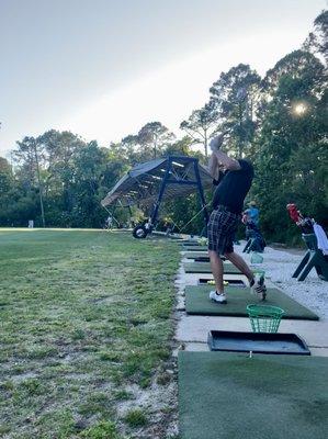 Driving range could use maintenance