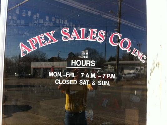 Apex Sales