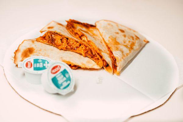 Quesadillas are here!! We have many kinds to choose from. The buffalo chicken is a crowd favorite. Come try it out!!