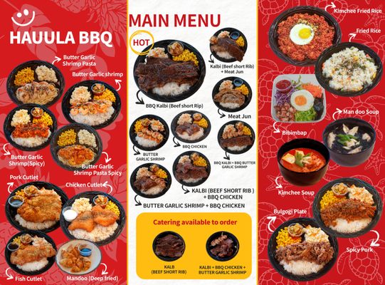 New Designed Menu