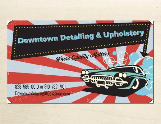 Downtown Detailing & Upholstery