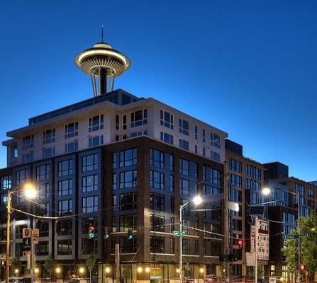 Space Needle Views at The Century Apartments, Seattle, WA