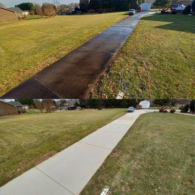 Driveway Pressure Washing in Conway, AR