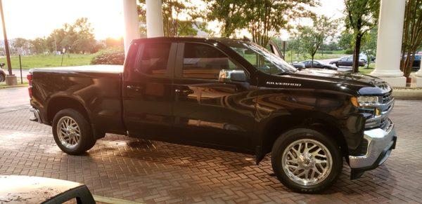 2019 Silverado paint protection and detail