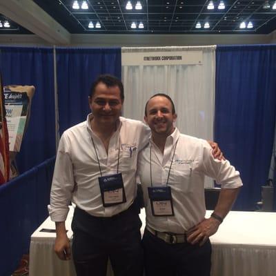 Jorge and I at the yearly convention in Ft. Lauderdale.