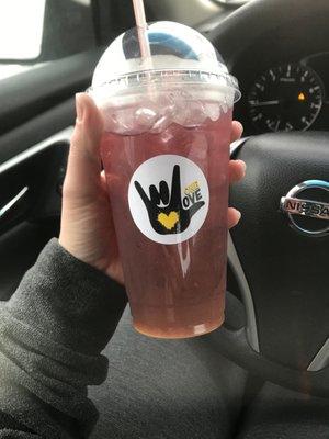 Berry happy tea size regular