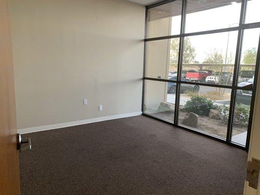 Adult waiting Room prior to renovation for Spring Valley opening June 2020