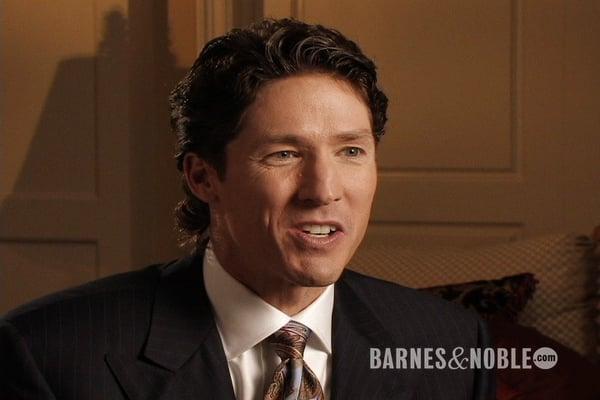 Joel Osteen interview for Barnes and Noble.com