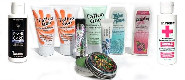 Our aftercare products