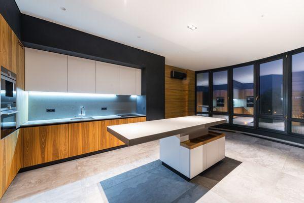 Kitchen Interior  design by Ark Architects Inc.