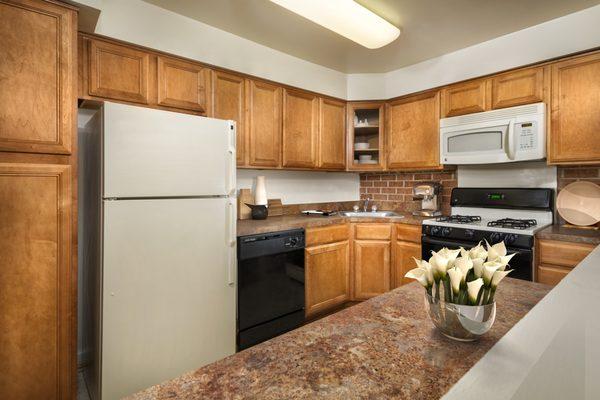 Kitchen with plenty of counter space