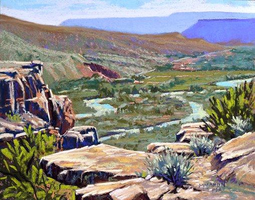 Chama Escarpment - Pastel