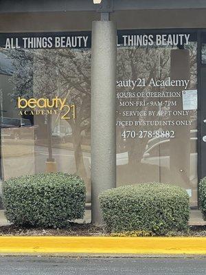 Beauty school of cosmetology and esthetics