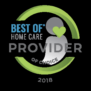 We have won the Best of Home Care - Provider of Choice Award for 9 years in a row!