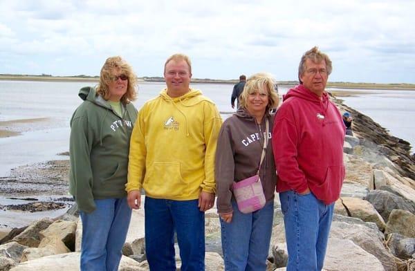 So happy to see our sweatshirts around Cape Cod.