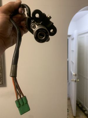 Ignition lock for motorcycle