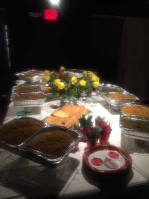 We can cater your next office party or meeting.