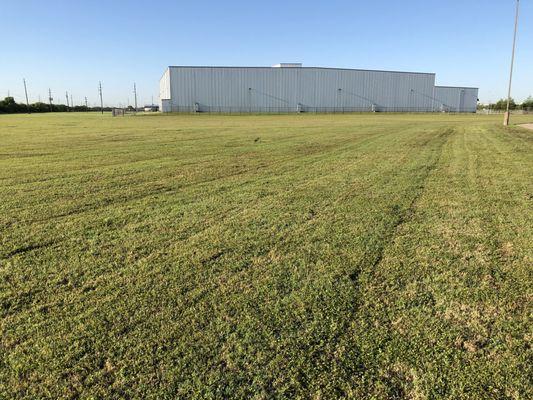 Large acreage mowing