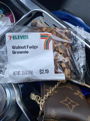 My guilty pleasure... Walnut Fudge Brownie and had to get some lotto tickets 9/16/2023