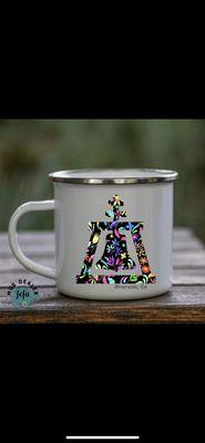 Enamel cam mug