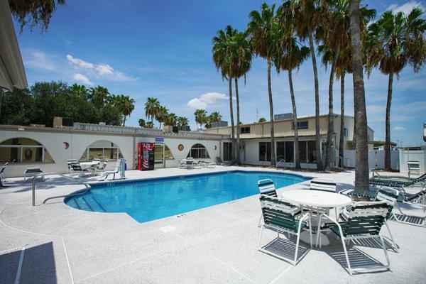 Casa's beautiful pool and hot tub.  Heated in the winter.