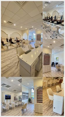 Dear customers, we are happy to announce we have finished our salon renovation and installed new pedicure chairs and tables.