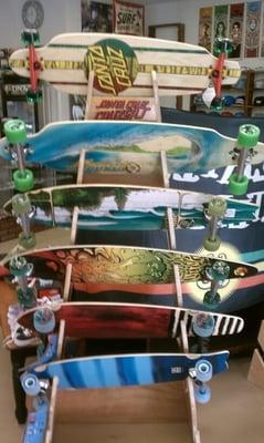 A few of the longboards