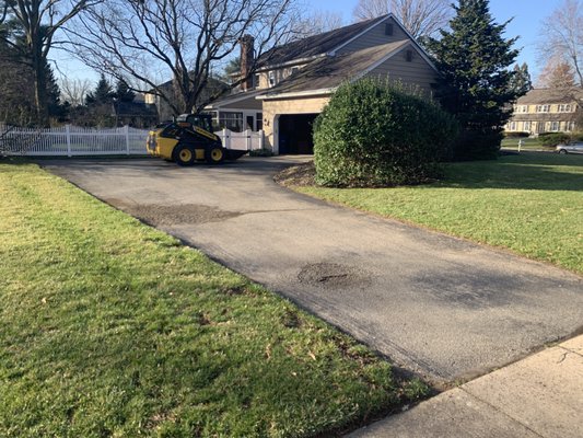 Before & After Driveway Raving in Cherry Hill, NJ