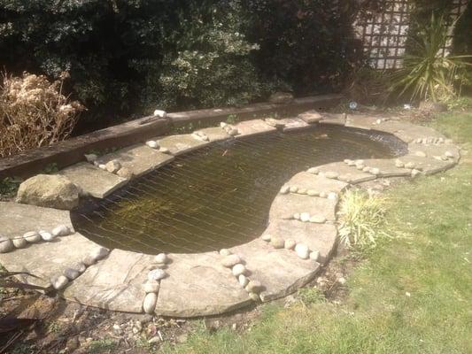 we build all kind of ponds to suit our customers needs