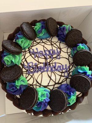 Oreo Ice-cream 9" Round Cake