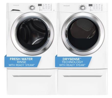 Front Load Laundry Deals from Whirlpool GE, Frigidaire and more