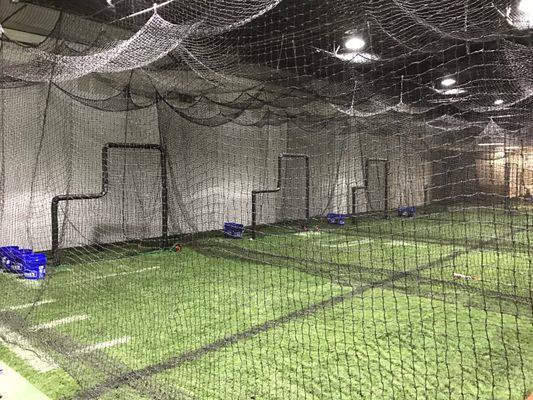 Carolina Indoor Sports flex field, training, baseball, softball, batting cages,