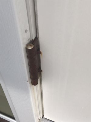 Used wrong hinges for outside... said they'd be back to fix.  Twenty calls and numerous emails and not one returned