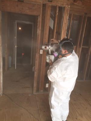 Mold fogging