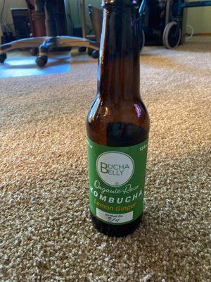 Yum! Lemon Ginger Bucha Belly! Try it!!!