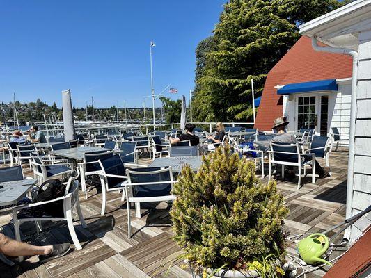 Upstairs Restaurant Deck