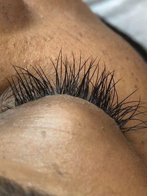 Classic lash extensions