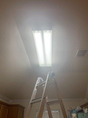 Sometimes you just need a simple fixture repair. We offer affordable service calls with quality repairs.