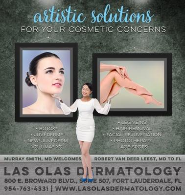 Artistic solutions for your cosmetic concerns. Schedule an appointment to see what we can do for you.