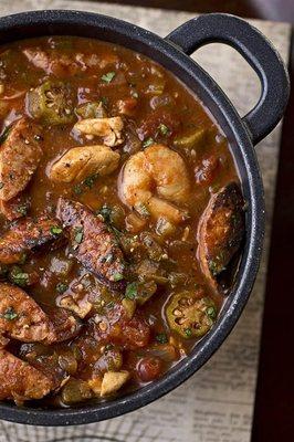 Our Signature Surf-N-Turf Gumbo