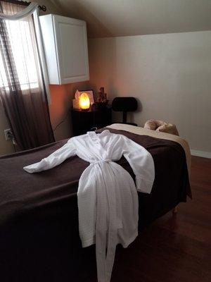 Massage room