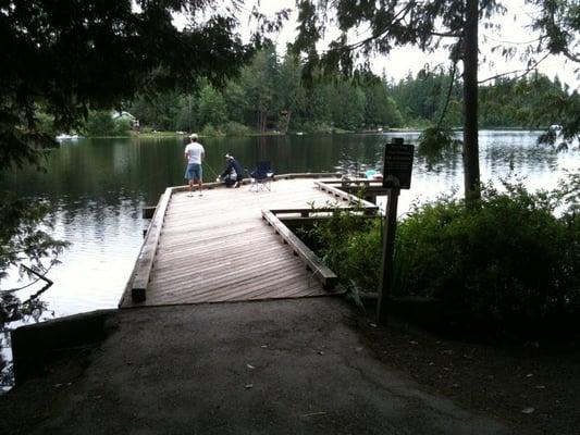 Fishing dock