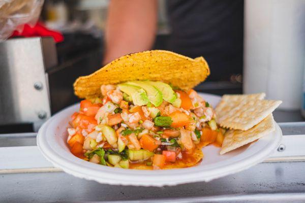 TOSTADA DE CEVICHE