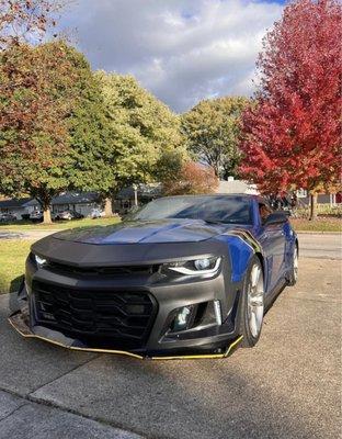 2018 Camaro ZL1 complete Front bumper!