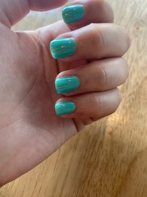 Gel manicure